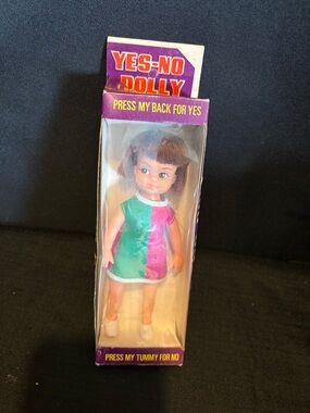 vintage Yes-No Dolly NOS IN BOX